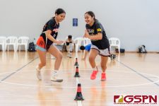 Guam's young basketball athletes sharpen their skills at the Guam Basketball Summer Camp Series with this weeks focus on performance. The camp was created by Coach EJ Calvo and features national coaches and players. (Photo by Michael Blas)