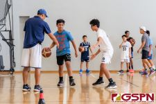 Guam's young basketball athletes sharpen their skills at the Guam Basketball Summer Camp Series with this weeks focus on performance. The camp was created by Coach EJ Calvo and features national coaches and players. (Photo by Michael Blas)