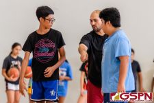 Guam's young basketball athletes sharpen their skills at the Guam Basketball Summer Camp Series with this weeks focus on performance. The camp was created by Coach EJ Calvo and features national coaches and players. (Photo by Michael Blas)