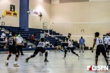 Tiyan High Titans G. Malana connects for the return. Photo by Bout It Productions