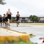 The Sanchez Sharks cross country team visited the Tiyan Titans in the 2nd week of the ISA cross country season. Photo by Bout It Productions