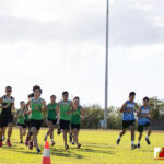 The Southern High Dolphins head north to The JFK Islanders turf for the ISA Cross Country Meet. Photo by Bout It Productions