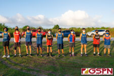 IIAAG Cross Country All-Island Top 10: (left to right) 10. Alex Rink, 9. Leyton Milner, 8. Trayton Crandell, 7. Aidan Puga, 6. Gavin Baker, 5. Sean Muller, 4. Adam Cruz, 3. Joseph Schwartz, 2. Erwin EJ Manibusan, 1. Aelex Clark. (Photo by Michael Blas)