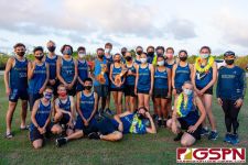 The Guam High Panthers are crowned 2021 IIAAG Cross Country Champions in both the boys and girls division. (Photo by Michael Blas)
