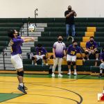 GW Gecko Willo Tomas gets in contact with the ball. Photo by Bout It Productions