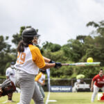 The 3rd Annual APL Womens Fast Pitch League kicked off today at the Piti Baseball Field. ( Photo by Bout It Productions )