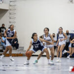 St. Paul Warrior Caressa Eter tries to get by the Academy Cougars defense. ( photo by Bout It Productions )