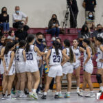 The St. Paul Warriors faced off with the Academy Cougars in the ISA Girl's Basketball Championship Game on May 28, 2021 ( photo by Bout It Productions )