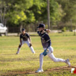 Guam High Panther Sheanus Strantz delivers the pitch to the GW Geckos. ( Photo by Bout It Productions )