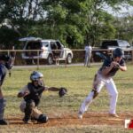 Guam High Panther Shawn Gatchell sees the ball past right by for the strike out. ( Photo by Bout It Productions )