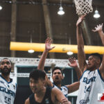 Team Guam and Team Chinese Taipei faceoff at the UOG Calvo Fieldhouse on Aug. 26,2021 to advance to the FIBA Asia Cup. (photo by Bout It Productions)