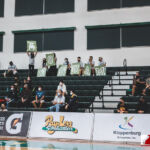 Team Guam supporters cheer on their team in the FIBA Asia Qualifier at the UOG Calvo Fieldhouse. (photo by Bout It Productions)