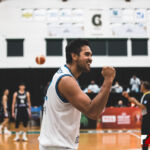 Team Guam's Tai Wesley reacts after securing the win against Team Chinese Taipei. (photo by Bout It Productions)