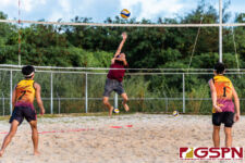 The FD Friars played an nter-school IIAAG Boys Beach Volleyball match up between Team 1 & 3 while also facing the Guam High Panthers in Team 2. (Photo by Michael Blas)