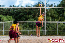The FD Friars played an nter-school IIAAG Boys Beach Volleyball match up between Team 1 & 3 while also facing the Guam High Panthers in Team 2. (Photo by Michael Blas)