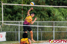 The FD Friars played an nter-school IIAAG Boys Beach Volleyball match up between Team 1 & 3 while also facing the Guam High Panthers in Team 2. (Photo by Michael Blas)
