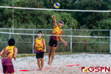 The FD Friars played an nter-school IIAAG Boys Beach Volleyball match up between Team 1 & 3 while also facing the Guam High Panthers in Team 2. (Photo by Michael Blas)