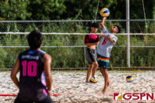 The FD Friars played an nter-school IIAAG Boys Beach Volleyball match up between Team 1 & 3 while also facing the Guam High Panthers in Team 2. (Photo by Michael Blas)