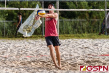 The FD Friars played an nter-school IIAAG Boys Beach Volleyball match up between Team 1 & 3 while also facing the Guam High Panthers in Team 2. (Photo by Michael Blas)