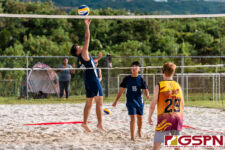 The FD Friars played an nter-school IIAAG Boys Beach Volleyball match up between Team 1 & 3 while also facing the Guam High Panthers in Team 2. (Photo by Michael Blas)