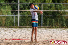 The FD Friars played an nter-school IIAAG Boys Beach Volleyball match up between Team 1 & 3 while also facing the Guam High Panthers in Team 2. (Photo by Michael Blas)