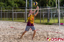 The FD Friars played an nter-school IIAAG Boys Beach Volleyball match up between Team 1 & 3 while also facing the Guam High Panthers in Team 2. (Photo by Michael Blas)