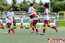 The FD Friars defeated the St. John's Knights 2-0 in their IIAAG Championship Rematch at GFA Saturday morning. (Photo by Michael Blas)