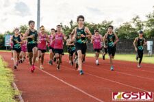 ISA Cross Country kicked off Tuesday afternoon as the Okkodo Bulldogs raced against the JFK Islanders. (Photo by Michael Blas)