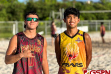FD Friars Gabriel Sarmiento and Tayden Manibusan move on compete for third place. (Photo by Michael Blas)