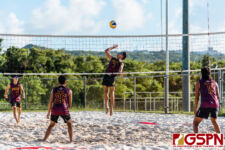 FD Friars Ethan Alvarez and Thomas Moylan faced off against Truman Howard and Keith Baden for a spot in the third place match. (Photo by Michael Blas)