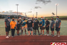 Guam's High School Athletes show out for the 2021 College Showcase Combine and Recruitment seminar with Coach Bob Harmon. (Photo by Michael Blas)