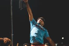 Guam's High School Athletes show out for the 2021 College Showcase Combine and Recruitment seminar with Coach Bob Harmon. (Photo by Michael Blas)