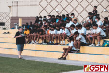 Guam's High School Athletes show out for the 2021 College Showcase Combine and Recruitment seminar with Coach Bob Harmon. (Photo by Michael Blas)