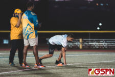Guam's High School Athletes show out for the 2021 College Showcase Combine and Recruitment seminar with Coach Bob Harmon. (Photo by Michael Blas)