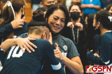 AOLG Cougar Jaeana Reyes celebrates with her family after being crowned champions. (Photo by Michael Blas)
