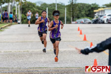 The GW Geckos defend their home turf against the GAA Angels on a Tuesday afternoon ISA Cross Country Meet. (Photo by Michael Blas)