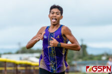 The GW Geckos defend their home turf against the GAA Angels on a Tuesday afternoon ISA Cross Country Meet. (Photo by Michael Blas)