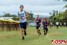 The GW Geckos defend their home turf against the GAA Angels on a Tuesday afternoon ISA Cross Country Meet. (Photo by Michael Blas)