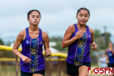The GW Geckos defend their home turf against the GAA Angels on a Tuesday afternoon ISA Cross Country Meet. (Photo by Michael Blas)