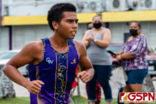The GW Geckos defend their home turf against the GAA Angels on a Tuesday afternoon ISA Cross Country Meet. (Photo by Michael Blas)
