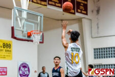 Day six of pool play in the GSPN Preseason Boys Basketball Tournament continues as the SPCS Warriors faced off against the JFK Islanders. (Photo by Michael Blas)