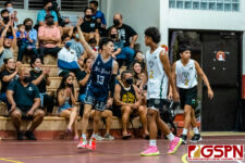Day six of pool play in the GSPN Preseason Boys Basketball Tournament continues as the SPCS Warriors faced off against the JFK Islanders. (Photo by Michael Blas)