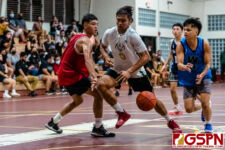 Day six of pool play in the GSPN Preseason Boys Basketball Tournament continues as the SPCS Warriors faced off against the JFK Islanders. (Photo by Michael Blas)