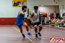 Day six of pool play in the GSPN Preseason Boys Basketball Tournament continues as the SPCS Warriors faced off against the JFK Islanders. (Photo by Michael Blas)