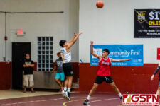 Day six of pool play in the GSPN Preseason Boys Basketball Tournament continues as the SPCS Warriors faced off against the JFK Islanders. (Photo by Michael Blas)
