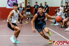 Day six of pool play in the GSPN Preseason Boys Basketball Tournament continues as the SPCS Warriors faced off against the JFK Islanders. (Photo by Michael Blas)