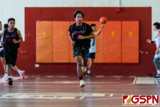 The final day of pool play at the GUARNG GSPN Preseason Boys Basketball Tournament comes to a close as the SPCS Warriors battled the SSHS Sharks. (Photo by Michael Blas)