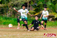 The SSHS Shark defeat the JFK Islanders 3-2 in their 2022 ISA High School Boys Soccer match. (Photo by Michael Blas)