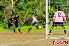 The SSHS Shark defeat the JFK Islanders 3-2 in their 2022 ISA High School Boys Soccer match. (Photo by Michael Blas)