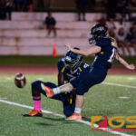 Guam High Panthers Brennan King gets her second extra point completion of the game in the first half. (Photo by Michael Blas)
